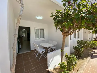 Un patio o zona al aire libre en Torrelaguna Bajo