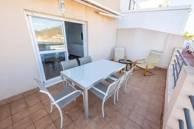 Un balcón o terraza de Cala Amarilla