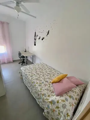 Cama o camas de una habitación en Apartamento ZAPILLO IRIA 1