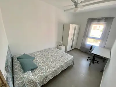 Cama o camas de una habitación en Apartamento ZAPILLO IRIA 1