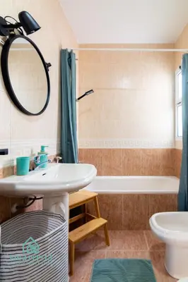 Un baño de Villa Pepita