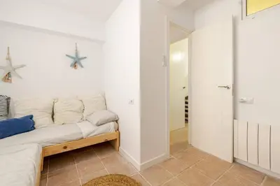 Zona de estar de Alzeina, casa con mucho encanto a 300mtr de la playa