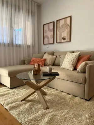 Zona de estar de Apartamento Playa Delicias