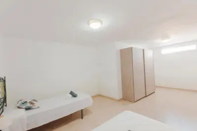 Cama o camas de una habitación en Villa Espigón