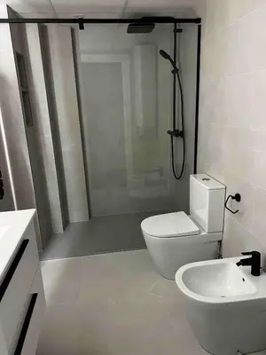 Un baño de Xposure beach apartment