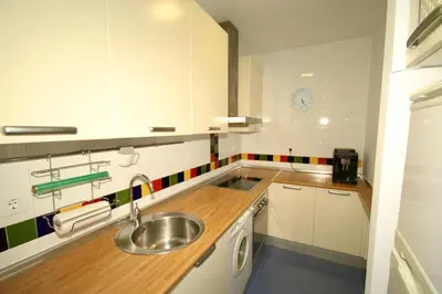 Una cocina o zona de cocina en Xposure beach apartment