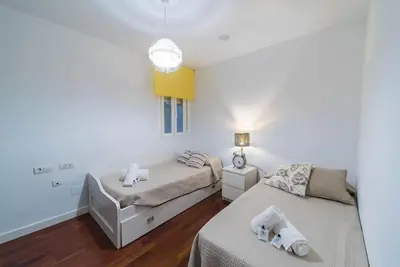 Cama o camas de una habitación en Expoholidays - Javier Sanz