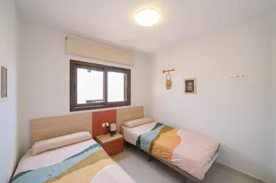 Cama o camas de una habitación en Calma