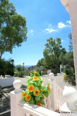 Paisaje cerca de este camping