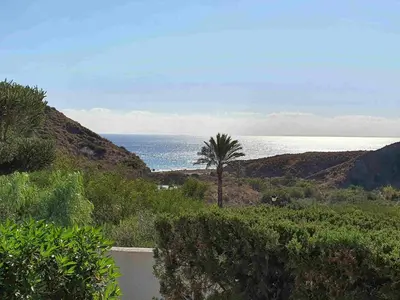 Paisaje cerca de este camping