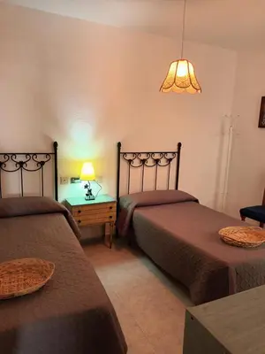 Cama o camas de una habitación en VELAMAR BAJA