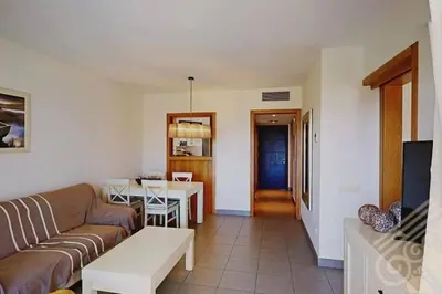 Zona de estar de Precioso apartamento en Macenas