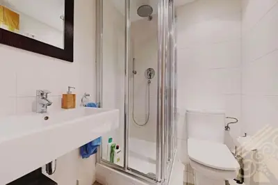 Un baño de Precioso apartamento en Macenas