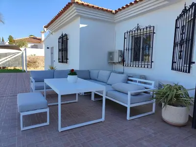 Zona de estar de Villa Alta Vista