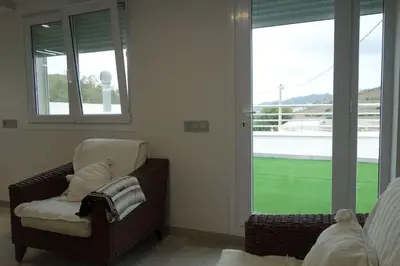 Zona de estar de Casa La Pita