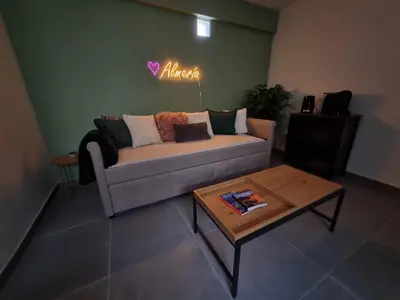 Zona de estar de Terraza Almería