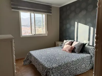 Cama o camas de una habitación en Apartamento entero Rosa Adra