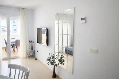 Una televisión o centro de entretenimiento en El Rinconcito de Vera Playa-Almería