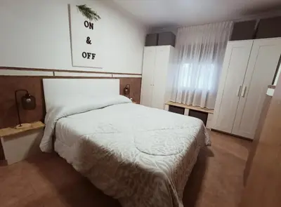 Cama o camas de una habitación en Chalet 
