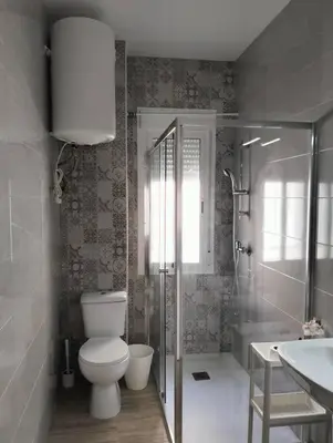 Un baño de Alojamiento Dunas centro