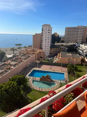 Piscina en o cerca de Ático 1ª línea de playa en Puerto de Aguadulce