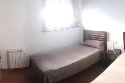 Cama o camas de una habitación en Mirador La Pita Azul
