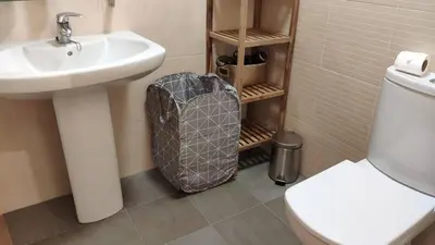 Un baño de Lovely 2 Bedroom 2 Bathroom Apartment With Pool Vereda Golf