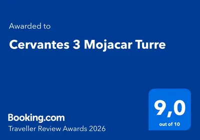 Certificado, premio, señal o documento que está expuesto en Cervantes 3 Mojacar Turre