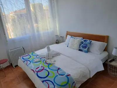 Cama o camas de una habitación en Habitación Avileña Tropical en Aguadulce
