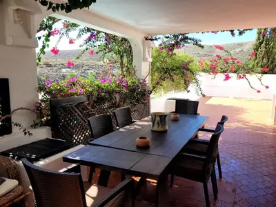 Un balcón o terraza de Casa La Cúpula