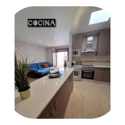 Una cocina o zona de cocina en Apartamento nuevo en pleno centro.