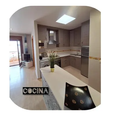 Una cocina o zona de cocina en Apartamento nuevo en pleno centro.