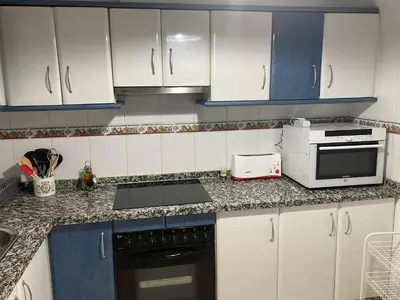 Una cocina o zona de cocina en Casa Cueva Rural Estación de Guadix