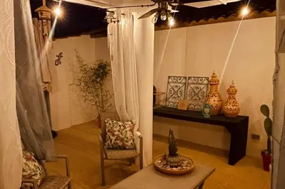 Zona de estar de El sueño de Andalucia