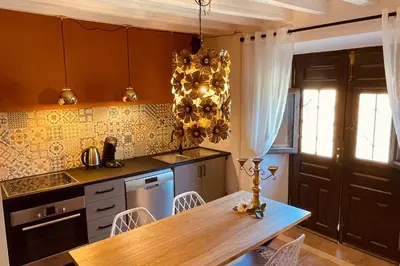 Una cocina o zona de cocina en El sueño de Andalucia