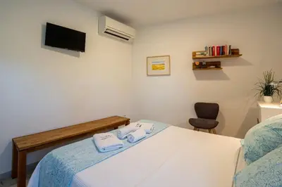 Cama o camas de una habitación en Casa Appaloosa Cabo de Gata
