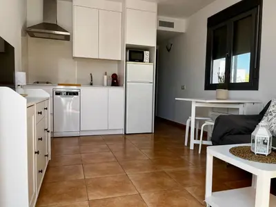 Una cocina o zona de cocina en Las Hélices San José Cabo de Gata