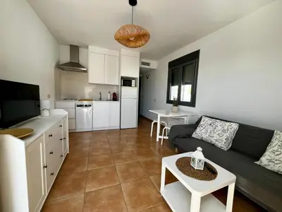 Una cocina o zona de cocina en Las Hélices San José Cabo de Gata