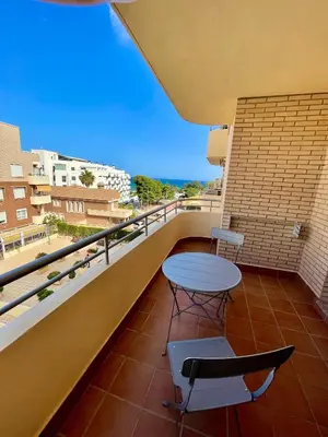 Un balcón o terraza de Apartamentos Playa Ventilla