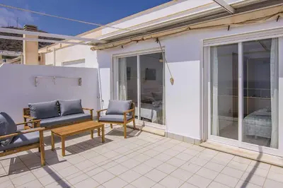 Un balcón o terraza de El Horizonte (Piscina,Terraza y Vistas)