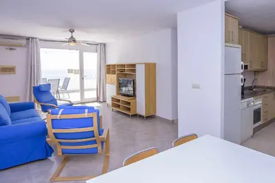 Una cocina o zona de cocina en El Horizonte (Piscina,Terraza y Vistas)