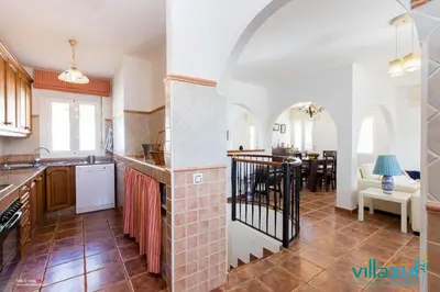 Una cocina o zona de cocina en Villa Luz del Puerto