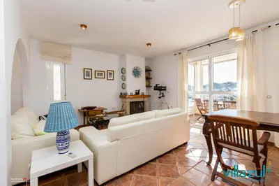 Zona de estar de Villa Luz del Puerto