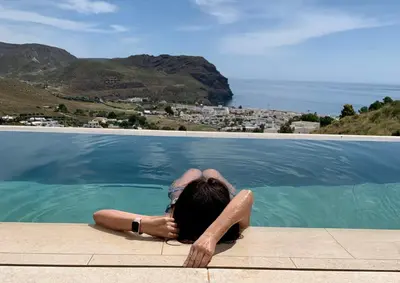 Paisaje cerca de esta villa
