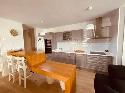 Una cocina o zona de cocina en Apartamento Cerro del Aire