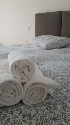 Cama o camas de una habitación en APARTAMENTO TURÍSTICO CARBONERAS
