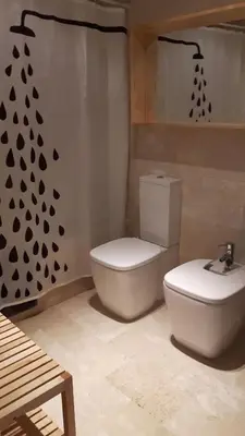 Un baño de APARTAMENTO TURÍSTICO CARBONERAS