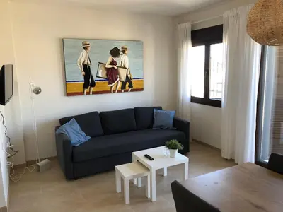 Zona de estar de Nuri Palomares