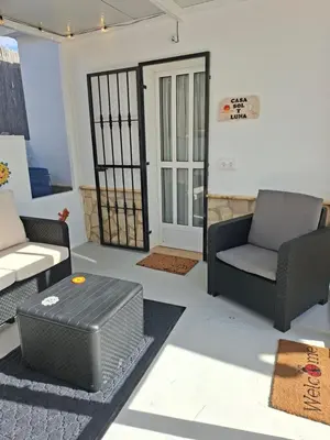 Zona de estar de Casa Sol y Luna