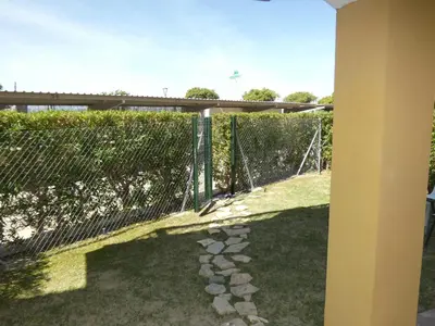 Jardín al aire libre en La casita de Vera